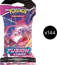 Fusion Strike Sleeved Booster Case - SWSH08: Fusion Strike - Pokemon card