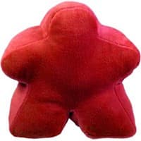 Meeple Plush: Red - Meeple People - Boardgames card
