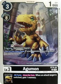 Agumon (Demo Deck Exclusive) - Digimon Demo Deck Exclusive Cards - Digimon Card Game card