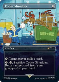 Codex Shredder (Rainbow Foil) - Secret Lair Drop Series - Magic: The Gathering card
