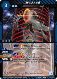 3rd Angel - Collaboration Booster 01: Halo of Awakening - Battle Spirits Saga card