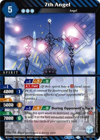 7th Angel - Collaboration Booster 01: Halo of Awakening - Battle Spirits Saga card