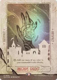 Arcane Signet (0820) (Rainbow Foil) - Secret Lair Drop Series - Magic: The Gathering card