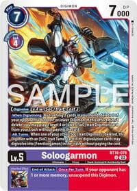Soloogarmon - Beginning Observer - Digimon Card Game card