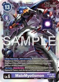 MaloMyotismon - Beginning Observer - Digimon Card Game card