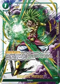 Gigantic Meteor (Alternate Art) - Starter Deck 3: Broly Alternate Art Reprints - Dragon Ball Super: Fusion World card