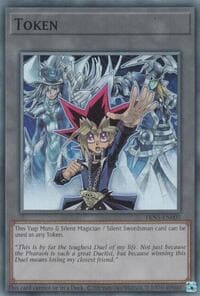 Token: Yugi Muto and Silent Magician and Silent Swordsman - Legacy of Destruction - YuGiOh card