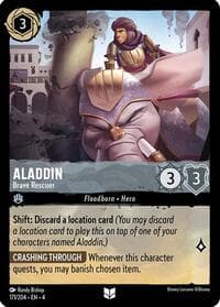 Aladdin - Brave Rescuer - Ursula's Return - Disney Lorcana card