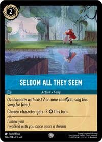 Seldom All They Seem - Ursula's Return - Disney Lorcana card