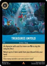 Treasures Untold - Ursula's Return - Disney Lorcana card