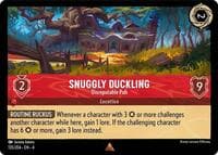 Snuggly Duckling - Disreputable Pub - Ursula's Return - Disney Lorcana card