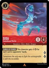Sisu - Emboldened Warrior - Ursula's Return - Disney Lorcana card