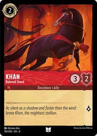 Khan - Beloved Steed - Ursula's Return - Disney Lorcana card