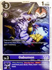Gabumon (Demo Deck Exclusive) - Digimon Demo Deck Exclusive Cards - Digimon Card Game card