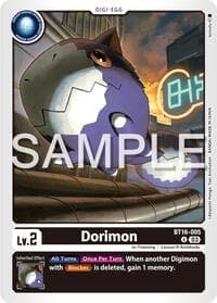 Dorimon - Beginning Observer - Digimon Card Game card