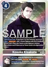 Kosuke Kisakata - Beginning Observer - Digimon Card Game card