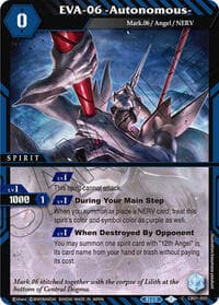 EVA-06 -Autonomous- - Collaboration Booster 01: Halo of Awakening - Battle Spirits Saga card
