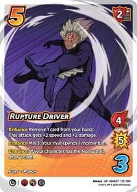 Rupture Driver - UniVersus: My Hero Academia: Girl Power - UniVersus card