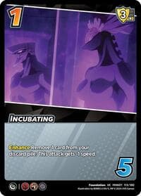 Incubating - UniVersus: My Hero Academia: Girl Power - UniVersus card
