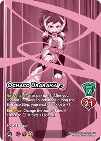 Ochaco Uraraka (Serial Numbered) - UniVersus: My Hero Academia: Girl Power - UniVersus card