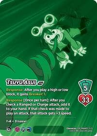 Tsuyu Asui (Serial Numbered) - UniVersus: My Hero Academia: Girl Power - UniVersus card