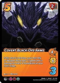 Covert Black-Ops Arms - UniVersus: My Hero Academia: Girl Power - UniVersus card