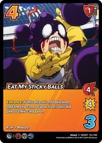 Eat My Sticky Balls - UniVersus: My Hero Academia: Girl Power - UniVersus card