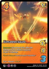 Explosive Salvo - UniVersus: My Hero Academia: Girl Power - UniVersus card
