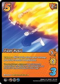 Fiery Rush - UniVersus: My Hero Academia: Girl Power - UniVersus card
