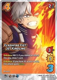 Flashfire Fist: Jet Kindling - UniVersus: My Hero Academia: Girl Power - UniVersus card