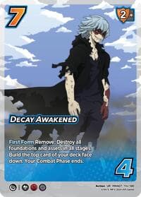 Decay Awakened - UniVersus: My Hero Academia: Girl Power - UniVersus card