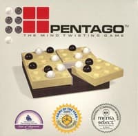 Pentago Board Game- Natural Birch - Mindtwister - Boardgames card