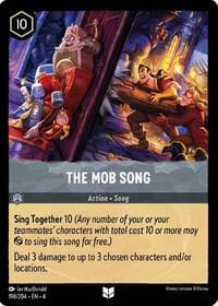 The Mob Song - Ursula's Return - Disney Lorcana card