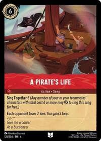 A Pirate's Life - Ursula's Return - Disney Lorcana card