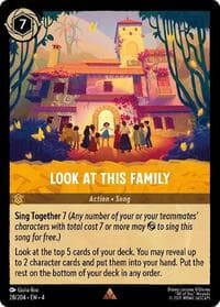 Look at This Family - Ursula's Return - Disney Lorcana card
