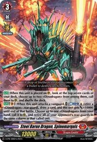 Steel Baron Dragon, Spinomarquis - D Promo Cards - Cardfight Vanguard card
