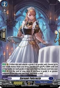 Servant Falcracia (387-S) (Foil) - D Promo Cards - Cardfight Vanguard card
