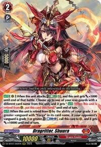 Dragritter, Shuura - DZ-BT01: Fated Clash - Cardfight Vanguard card