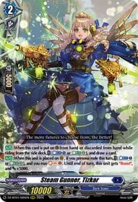 Steam Gunner, Tizkar - DZ-BT01: Fated Clash - Cardfight Vanguard card