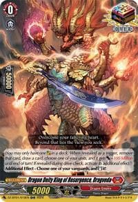 Dragon Deity King of Resurgence, Dragveda (ORR) - DZ-BT01: Fated Clash - Cardfight Vanguard card
