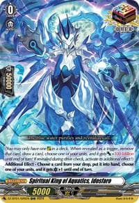 Spiritual King of Aquatics, Idosfaro (ORR) - DZ-BT01: Fated Clash - Cardfight Vanguard card