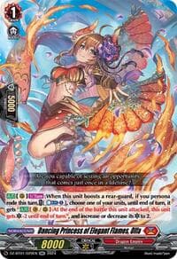 Dancing Princess of Elegant Flames, Olfa - DZ-BT01: Fated Clash - Cardfight Vanguard card