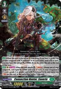 Connection Hunter, Severin - DZ-BT01: Fated Clash - Cardfight Vanguard card
