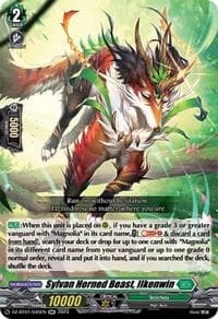 Sylvan Horned Beast, Ilkenwin - DZ-BT01: Fated Clash - Cardfight Vanguard card