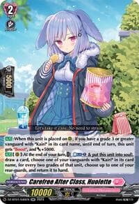 Carefree After Class, Huolette - DZ-BT01: Fated Clash - Cardfight Vanguard card