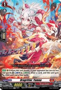 Dragritter, Yumna - DZ-BT01: Fated Clash - Cardfight Vanguard card