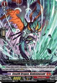 Stealth Dragon, Kudenmusubi - DZ-BT01: Fated Clash - Cardfight Vanguard card