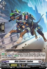 Blitz Chaser, Laufen - DZ-BT01: Fated Clash - Cardfight Vanguard card