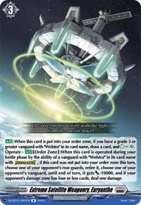 Extreme Satellite Weaponry, Euryanthe - DZ-BT01: Fated Clash - Cardfight Vanguard card