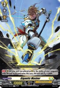 Gigantic Masher - DZ-BT01: Fated Clash - Cardfight Vanguard card